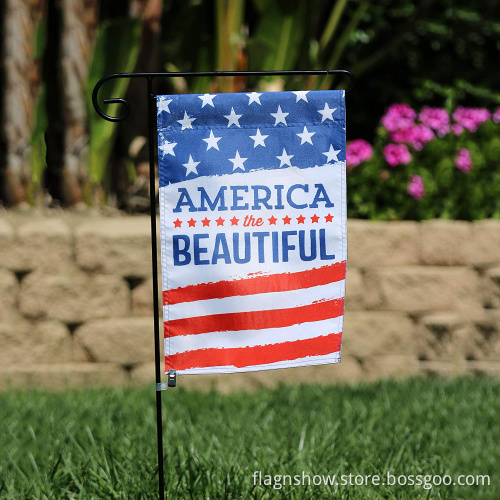 Custom Printing  Cheap Trump President Garden Flag